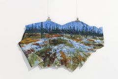 Bekim Hasaj, Scanning Landscape, 2021-22, Dripping Cavities. Foto: Bekim Hasa