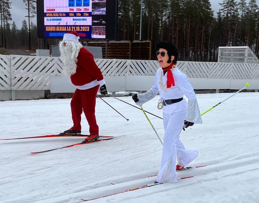 Elvis ja joulupukki vaaka