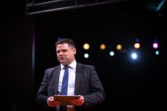 Kiinkon toimitusjohtaja Jarno Tuimala avasi Kiinteistöalan Vuosiseminaarin.