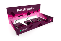 Turvallisen aikuisen läsnäolo ja tuki digiarjessa, sekä digiturvataitojen yhdessä harjoittelu suojelee lasta. Puhelinparkki mahdollistaa säännölliset tauot digilaitteiden käytöstä tukien erityisesti rauhoittumista.