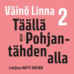 Täällä Pohjantähden alla 2, äänikirjan kansi