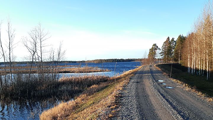 Haapajärven tekojärvi.