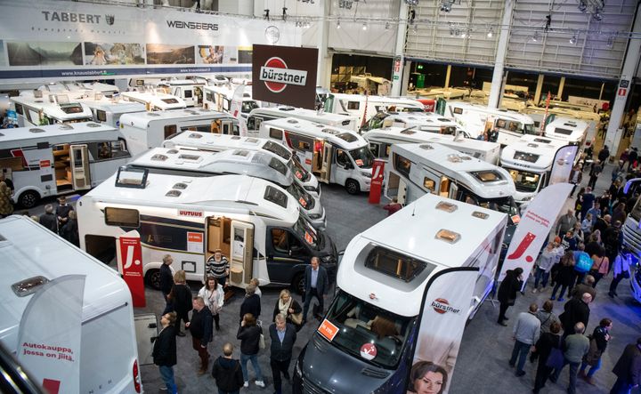 Caravan 2020 Helsingin Messukeskuksessa. Kuva: Messukeskus