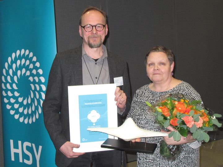 Niemikotisäätiölle myönnettiin Helsingin seudun ilmastopalkinto 2019