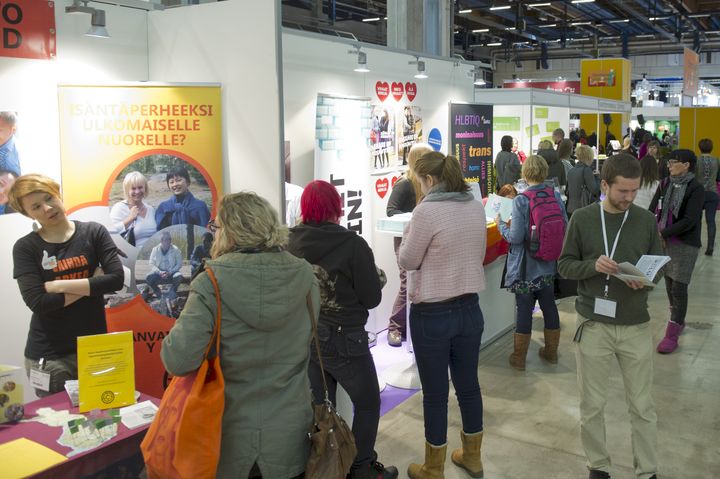 Educa 2014, Kansalaisvaikuttamisen tori. Kuvaaja Markku Ojala/Messukeskus