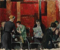 Henry Ericsson: Fazers bar, 1931. Finlands Nationalgalleri / Konstmuseet Ateneum. Bild: Finlands Nationalgalleri / Hannu Aaltonen