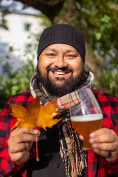 Mad Hopper Brewing Companyn toimitusjohtaja Gianjot ”Dollar” Singh. Kuva: Arto Holappa.