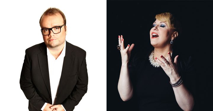 Kuvassa Sami Pitkämö ja Johanna Försti