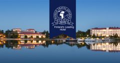 Naantalin Kylpylä palkittiin matkailualan kansainvälisessä palkintogaalassa Suomen parhaana hotellina 2019.