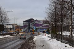 Mikkelin sairaalan pysäköintilaitos otettiin käyttöön 1.3.2017.
