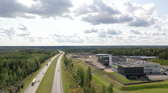 Ilvesvuoren teollisuusalue Nurmijärvellä.