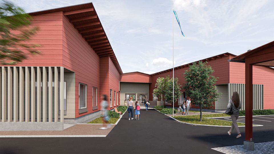 Hoivarakentajat - havainnekuva Humana Seinäjoki Mesikämmen