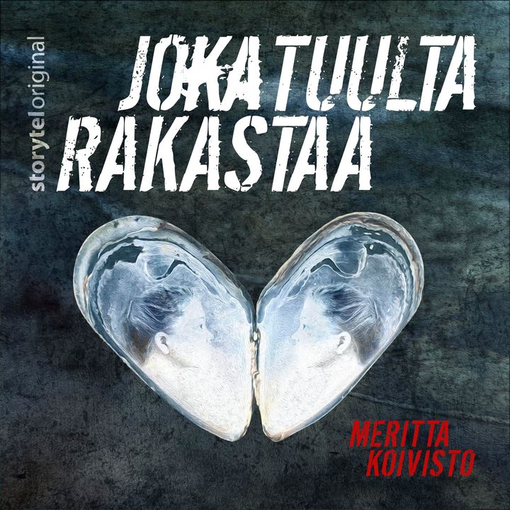 Joka tuulta rakastaa -äänikirjasarjan kansikuva