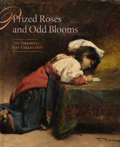 Boken Ädelrosor och underliga blommor. Tikanojas konstsamling ges ut i Vasa stads museers publikationsserie. Boken har kommit ut på förlaget PARVS. Bild: PARVS.
