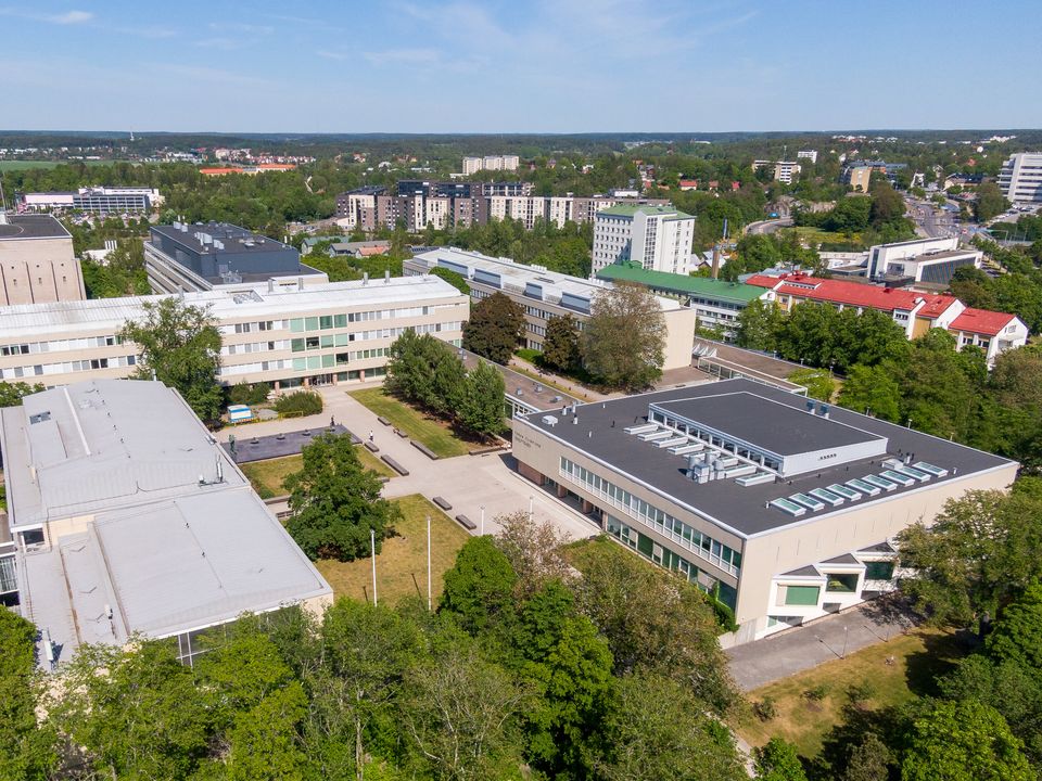 Ilmakuva Yliopistonmäestä