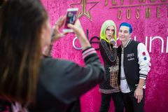 Jeffree Star villitsi I love me -messuilla. Kuva: Messukeskus.