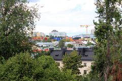 Näkymä Alppiharjun suuntaan. Kuva: Antti Sarpo.