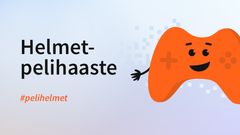 Helmet-pelihaaste. Tunnuskuva: Marja Hautala