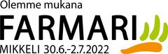 Olemme mukana Farmarissa 30.6.-2.7.2022.