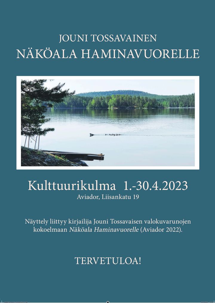 Näyttelyn juliste