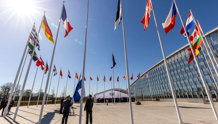 Ceremony for the accession of Finland to NATO, Brussels 4–5 May. Picture credits: NATO