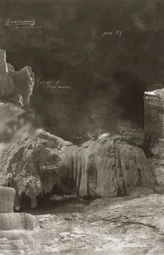 Tacita Dean, Quatemary, 2014 (DETAIL)
Photogravure, 5 panels each in 2 parts, on Somerset White Satin 400g.
Each panel 199 x 129.5 cm (240 x 710 cm total framed work)
Printed by Mette Ulstrup, Julie Dam and Tom Jennions. Published by Niels Borch Jensen Editions, Copenhagen.
Courtesy: The Saastamoinen Foundation Art Collection.