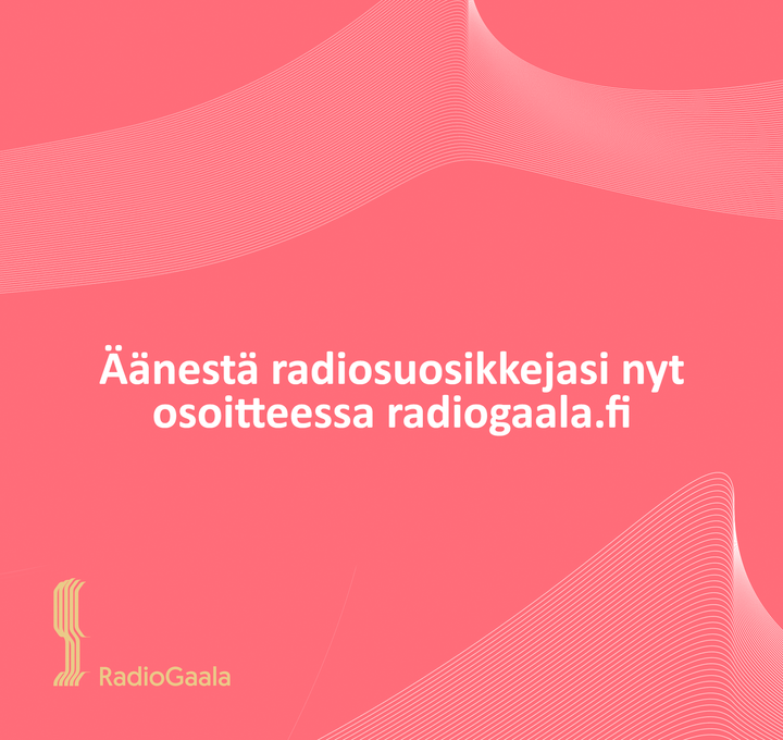 RadioGaalan äänestys on käynnissä 15.2.-7.3.