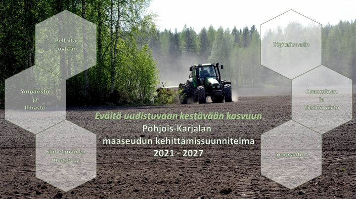 Pohjois-Karjalan alueellinen maaseutusuunnitelma vuosille 2021-2027
