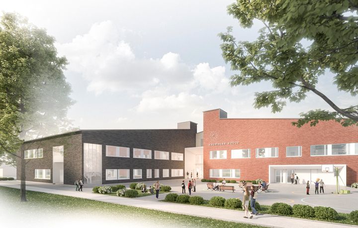 Rakennusliike Lapti käynnistää Kaurialan koulun rakentamisen huhtikuussa maansiirtotöillä. Suunnitelman mukaan koulu valmistuu vuoden 2022 lopussa.