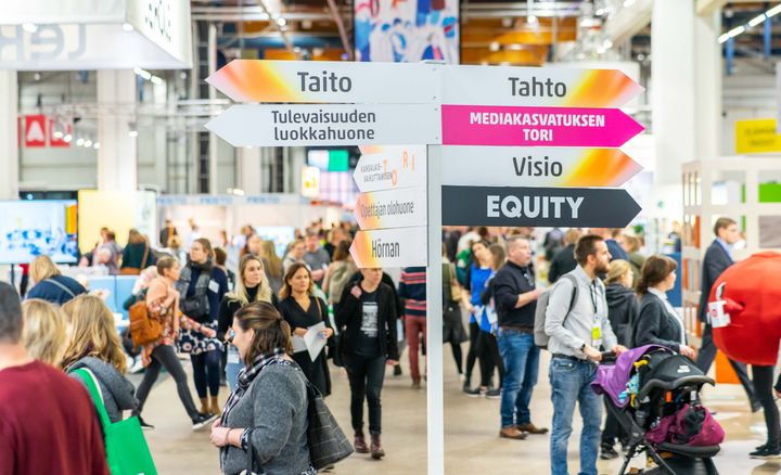 Suomen johtava opetus- ja kasvatusalan tapahtuma Educa avautuu Helsingin Messukeskuksessa perjantaista lauantaihin 27.–28.1.2023. (Kuva: Helsingin Messukeskus)