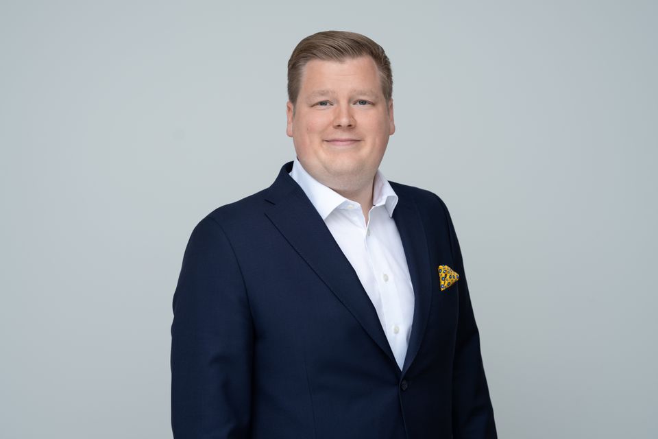 Saldo Bankin maajohtaja Lauri Pitkänen