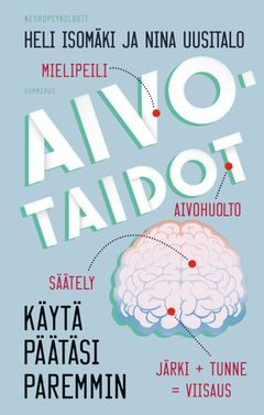 Aivotaidot. Käytä päätäsi paremmin (Gummerus), kansi: Jenni Noponen