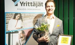 Niklas Nukari on Vuoden nuori yrittäjä 2017.