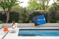 Andy Freeberg: Napa, Pool, 43 ✕ 64,5 cm