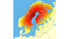 Maa nousee Merenkurkun alueella noin kymmenen senttiä kymmenessä vuodessa.