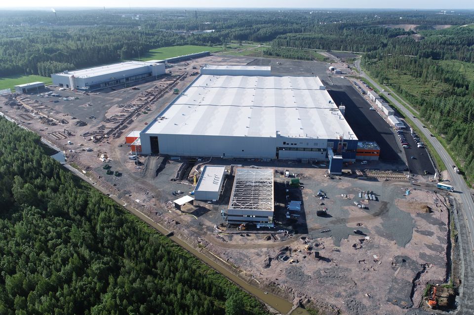 Kreaten putkityöt osana mittavaa maarakennus- ja perustusurakkaa Keskon logistiikkakeskuksen tontilla ovat loppusuoralla.