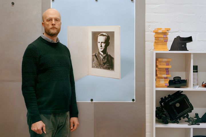 Taiteilija Christian Langenskiöld.