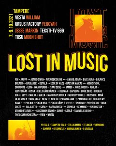 Lost In Musicin yli 60 artistin ohjelmisto julkistettiin tänään!