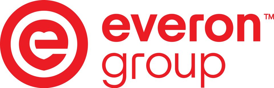 Everon Group Logo Stacked Red
