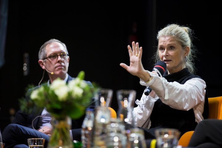 Lena Endre och Jan Holmberg. Foto: Jakke Nikkarinen.
