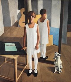 Felice Casorati: Beethoven (1928). Mart, Collezione VAF-Stiftung, Rovereto. © Archivio Fotografico Mart, Rovereto.