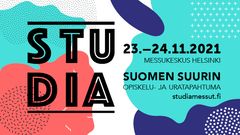 Studia on Suomen suurin opiskelu- ja uratapahtuma.