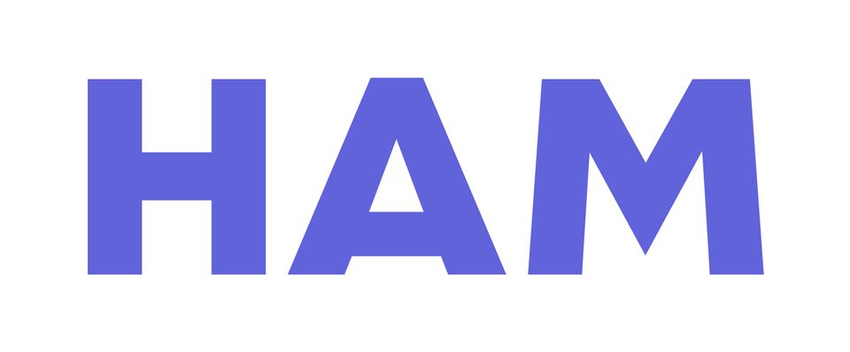 HAM -logo suoja-alueella