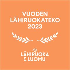 Vuoden lähiruokateko -palkinto jaetaan vuosittain Lähiruoka & luomu -messuilla Helsingin Messukeskuksessa.