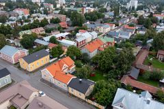 Ilmakuva Kokkolan keskustasta