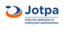 Jatkuvan oppimisen ja työllisyyden palvelukeskus - Jotpa     Servicecentret för kontinuerligt lärande och sysselsättning - Skols-logo