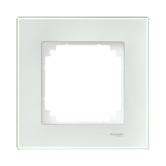 Exxact Solid 1-osainen lasikehys kirkkaan valkoinen. Sähkönumero 2100886