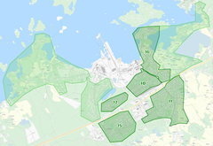 Joutsenon rakennusalueet 2022–2023