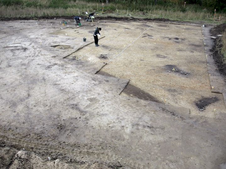 Raaseporin Bäljarsin arkeologiset kaivaukset. Kuva: Satu Koivisto