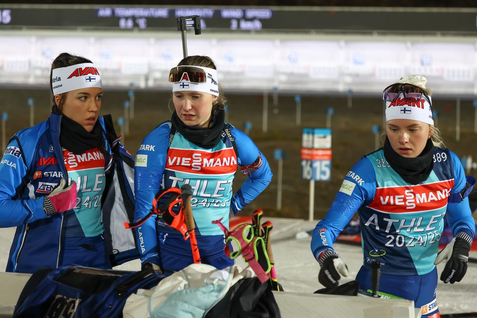 Sonja Leinamo, Inka Hämäläinen ja Venla Lehtonen hakevat paikkaa maajoukkueeseen. 
